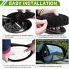 No.876213W400 Mirror Glass Replacement for Kia Sportage 2011-2016 Right Side 1 Pc Convex Non-Heated