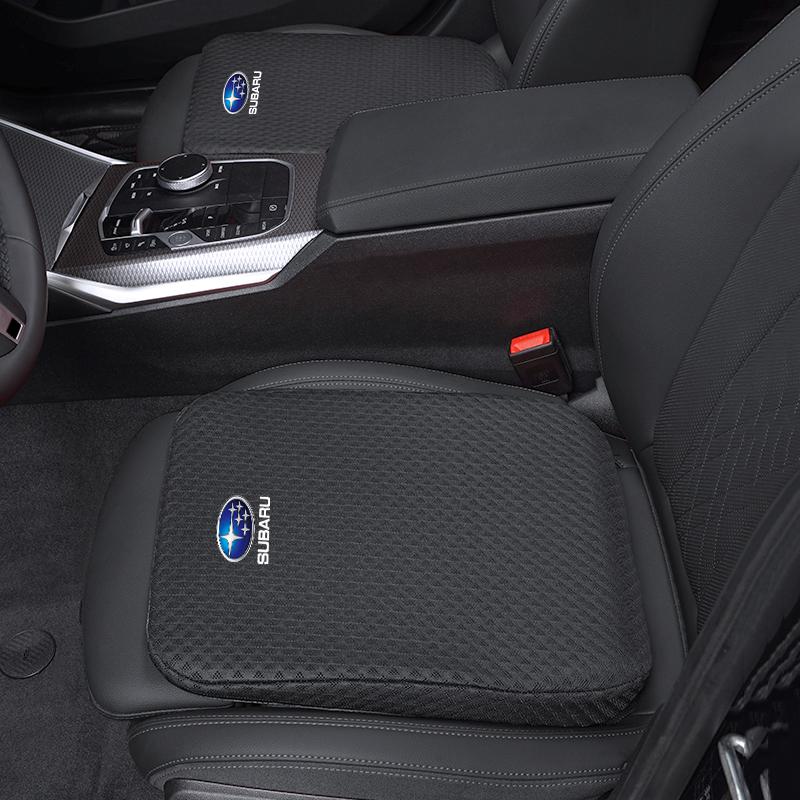 Ice silk cushion Car Breathable Seat Cushion Non-Slip Pad Car Interior For Subaru STI Forester BRZ Outback Legacy Impreza X222