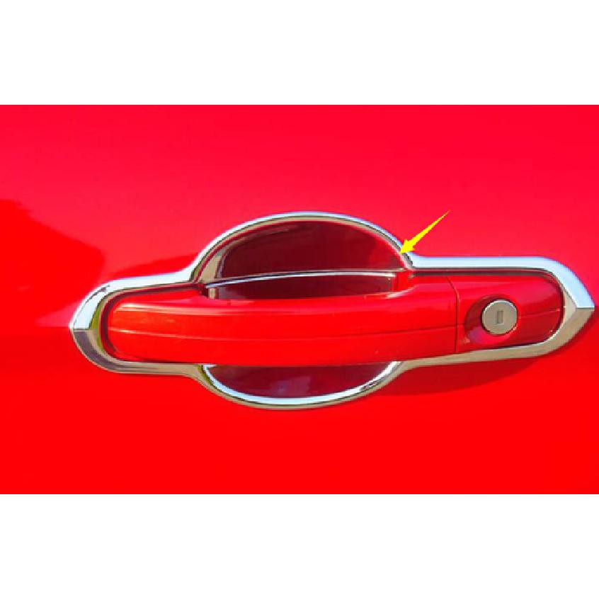 Chrome Door Handle Bowl Smartkey Set Cover Trim For 2013- Ford Escape Kuga