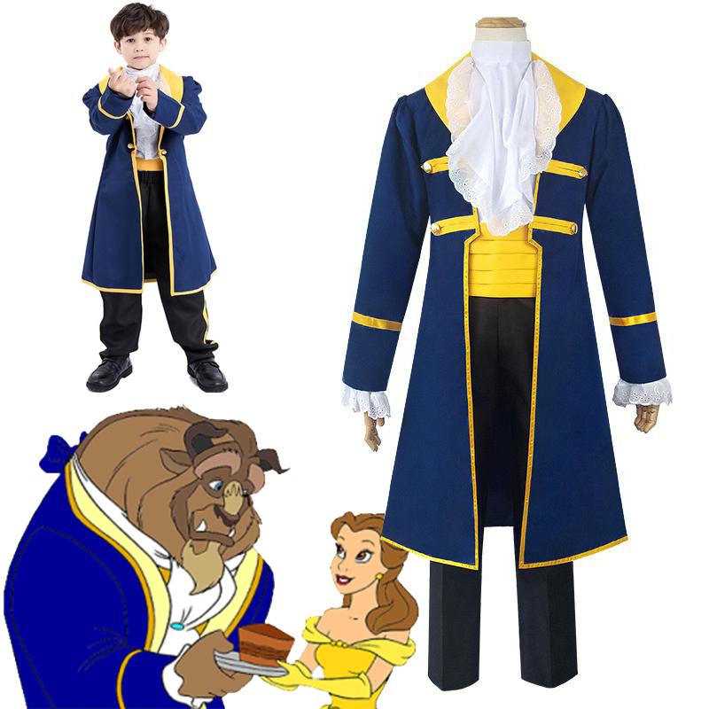 Enchanting Beauty And The Beast Prince Adam Costume For Boys With Exquisite Workmanship