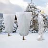 2pcs Plant Non-Woven Fabric Protective Cover Frost Freeze Protection Cover