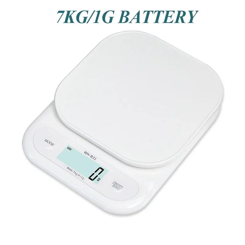 

WH-B31 Кухонные весы ЖК-дисплей USB-зарядка/батарея Высокоточные кухонные электронные весы Весы для чая Взвешивание Инструменты для выпечки