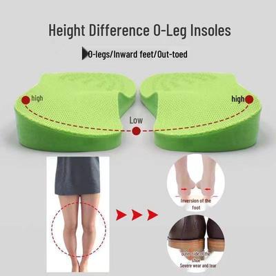 High/Low Arch Support & O/X Leg Correction Insoles