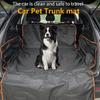 Hunde Autositzbezug Wasserdicht Haustier Katze Transportboxen Reisematte Hängematte für Kleine Mittelgroße Große Hunde Auto Rücksitzschoner Sicherheitsunterlage