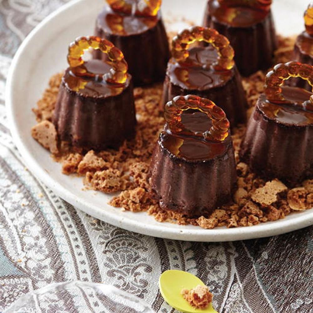 Huler Dessert Fransk Muffin Slipplett Stearinlysverktøy Bakeverktøy Såpeform Canelé-form