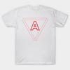Unisex Fashion TShirt A Red The First Letter Print TShirt Plus Size XS-6XL T-Shirt 100%Cotton Tops O Neck Short Sleeve Tees