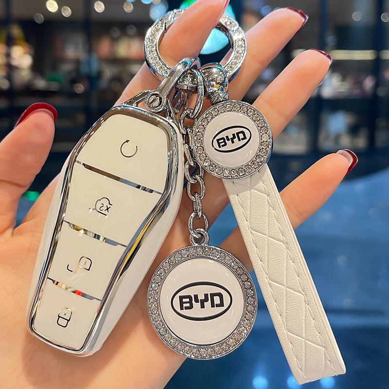 BYD Han Key Case: Compatible with Women Dolphin Qin, Song Plus Dmi, Yuan Pro, Tang Dmi, Han EV