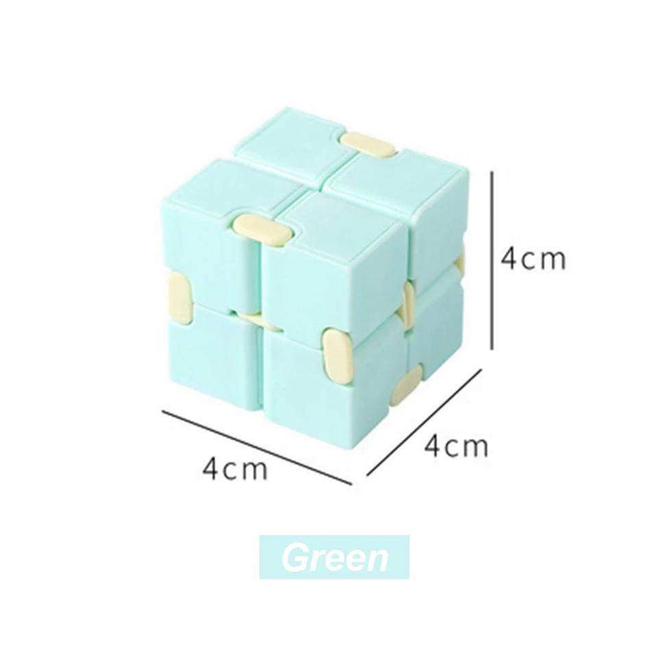 Magic Puzzle Cube Anti-Stress Relief Toy For Adults & Children With Special Needs Funny Infinite Flip Sensory Xmas Gift