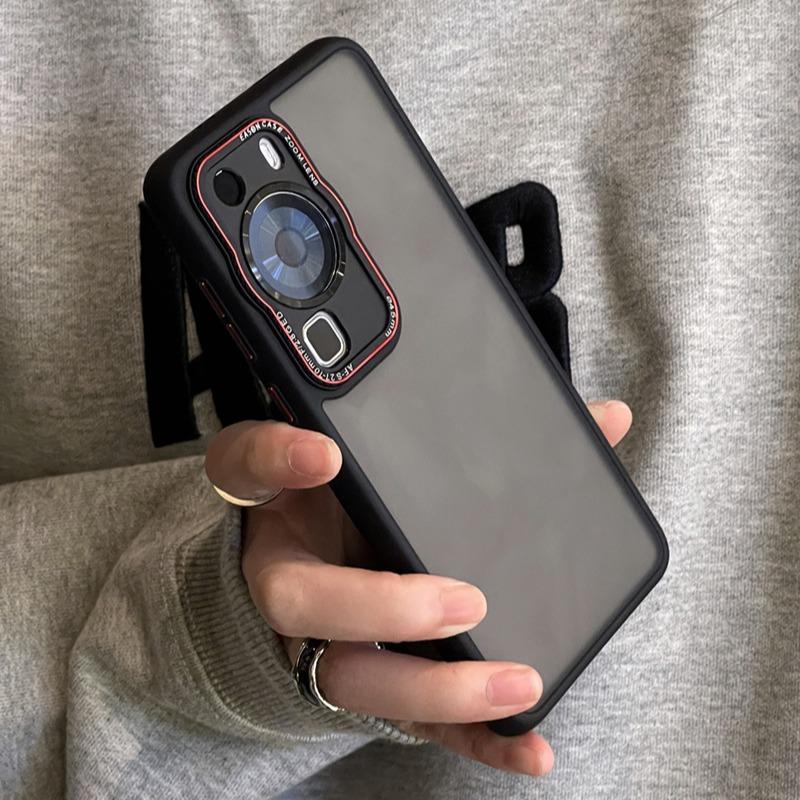 Suitable for Huawei P60pro Mobile Phone Case Retro Camera Mate50pro Matte Skin Feeling 40rs Business Men