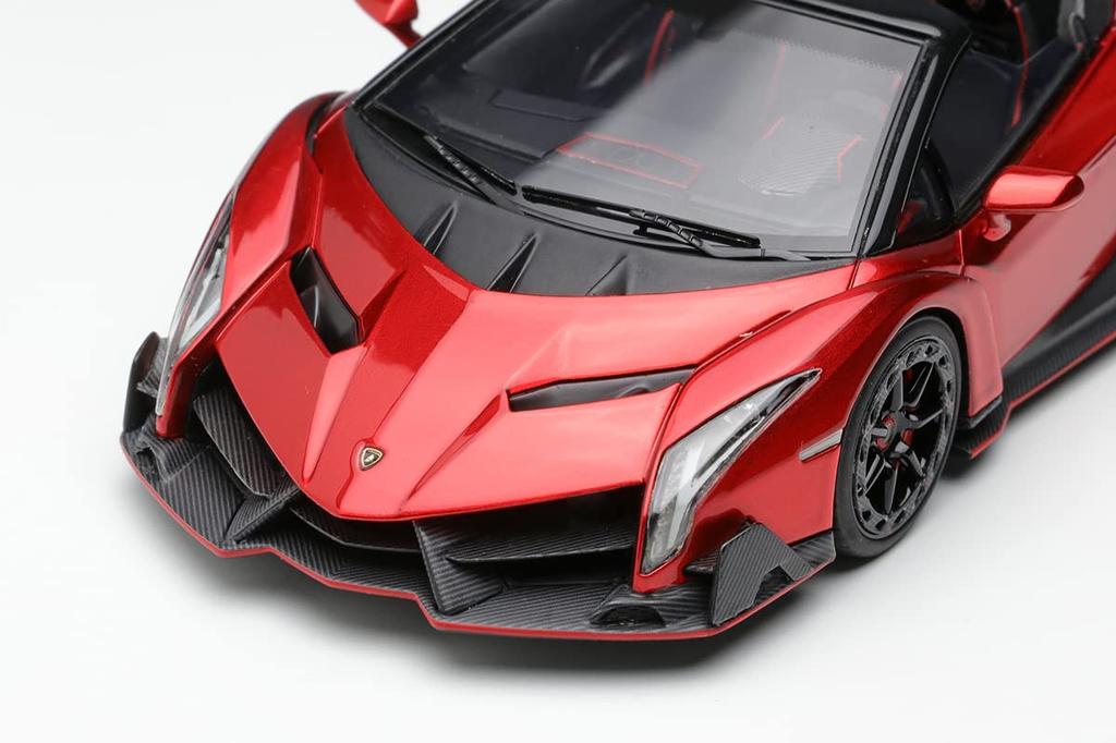 EIDOLON Lamborghini Veneno Roadster 2015 Rosso Veneno Completed Product EM451A 1/43