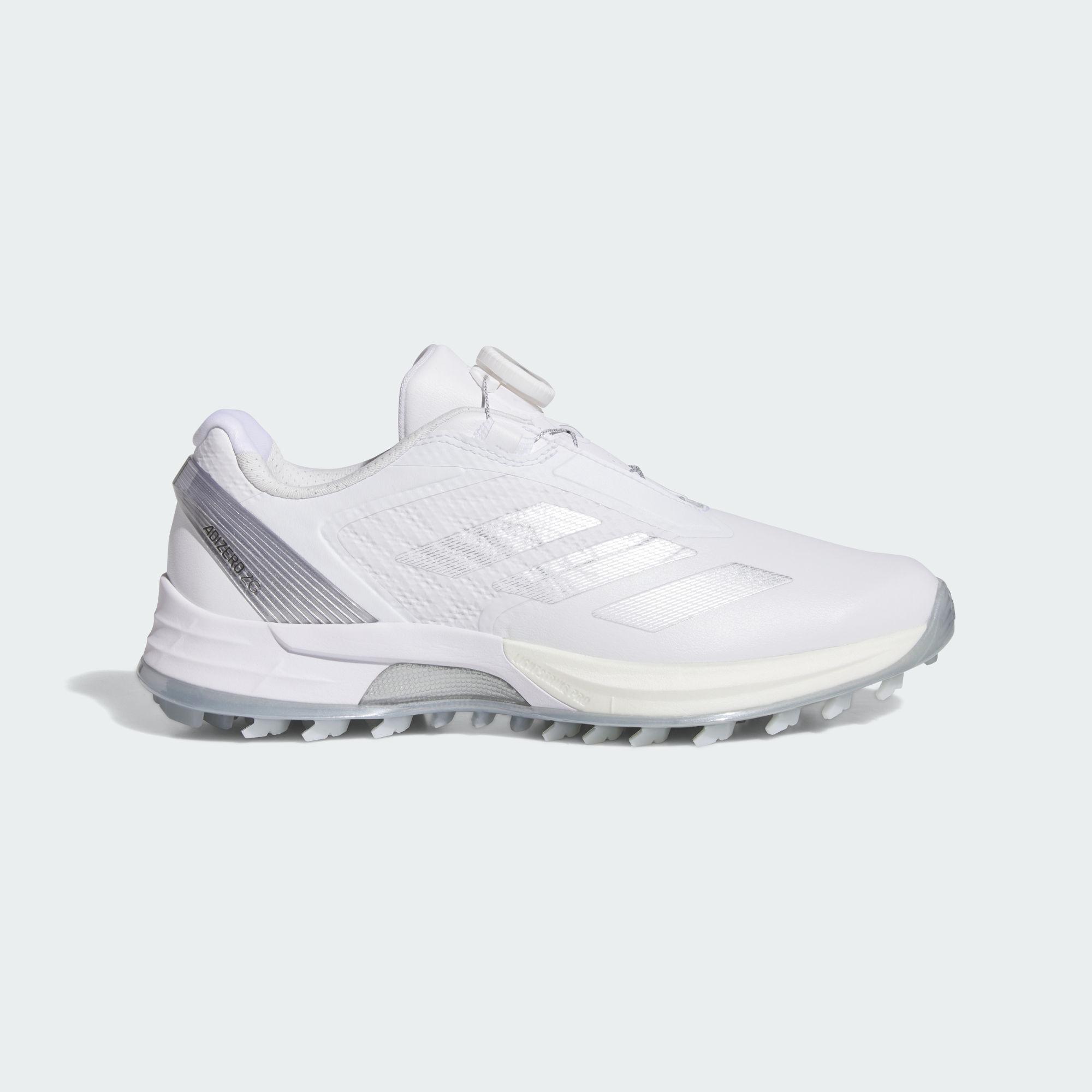 Adidas Adizero ZG Low top Golf Shoes Women s White Silver 36.5