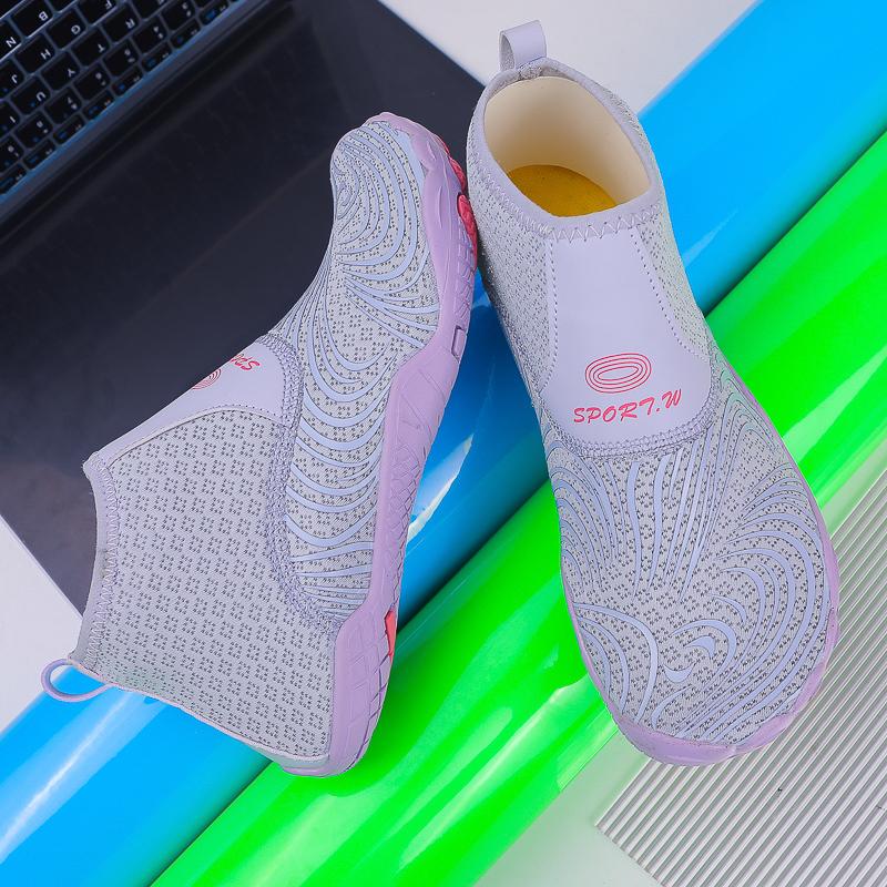 Menn Aqua Sko Dame Dykkersokker Barfot Svømming Vannsko Oppstrøms Strand Vade Sports Joggesko For Fitness Yoga Surfing