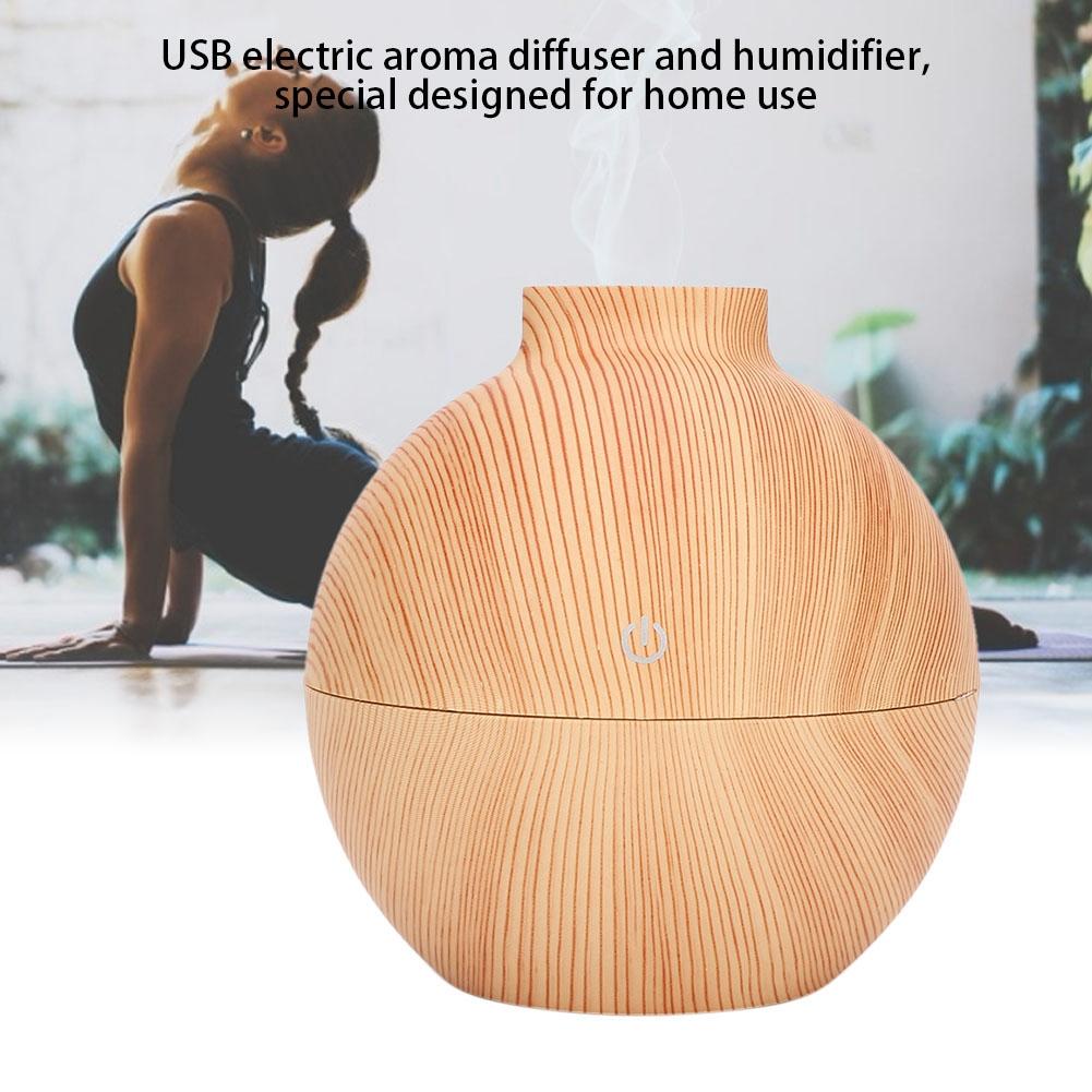 130ml USB LED   Essential Oil Diffuser   Desktop   Humidifier