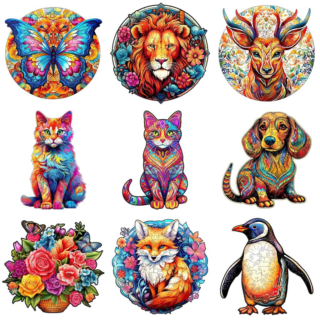 Wooden Friendly Eco Bird Puzzle With Diy Design For Children Enthusiasts Toys