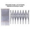 Equidistant Measuring Aluminum Sewing Gauge Marking Tool Adjustable Length Gauge  Household Use