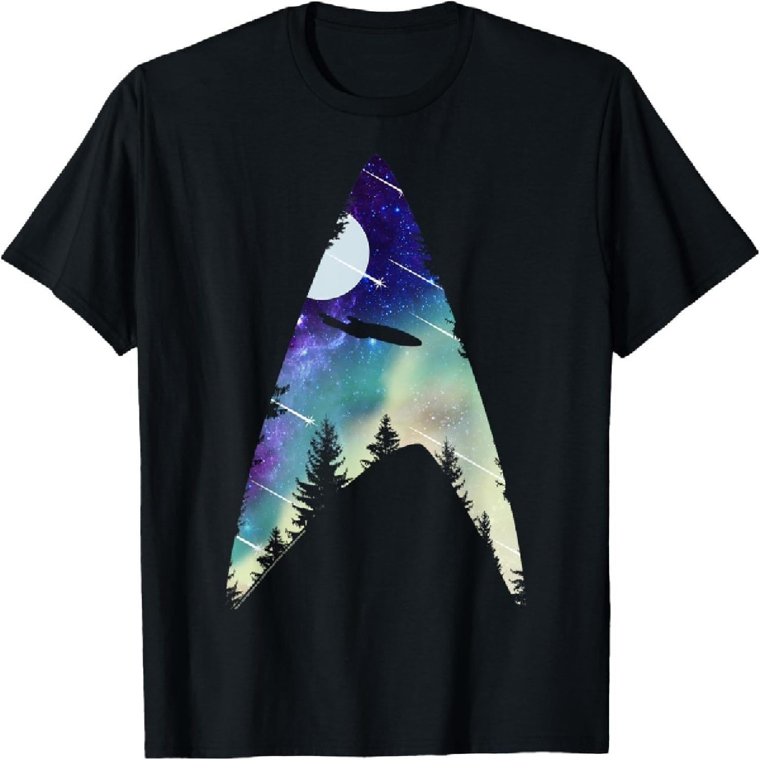 Star Trek_ The Next Generation Starfleet Galactic Insignia T-Shirt S