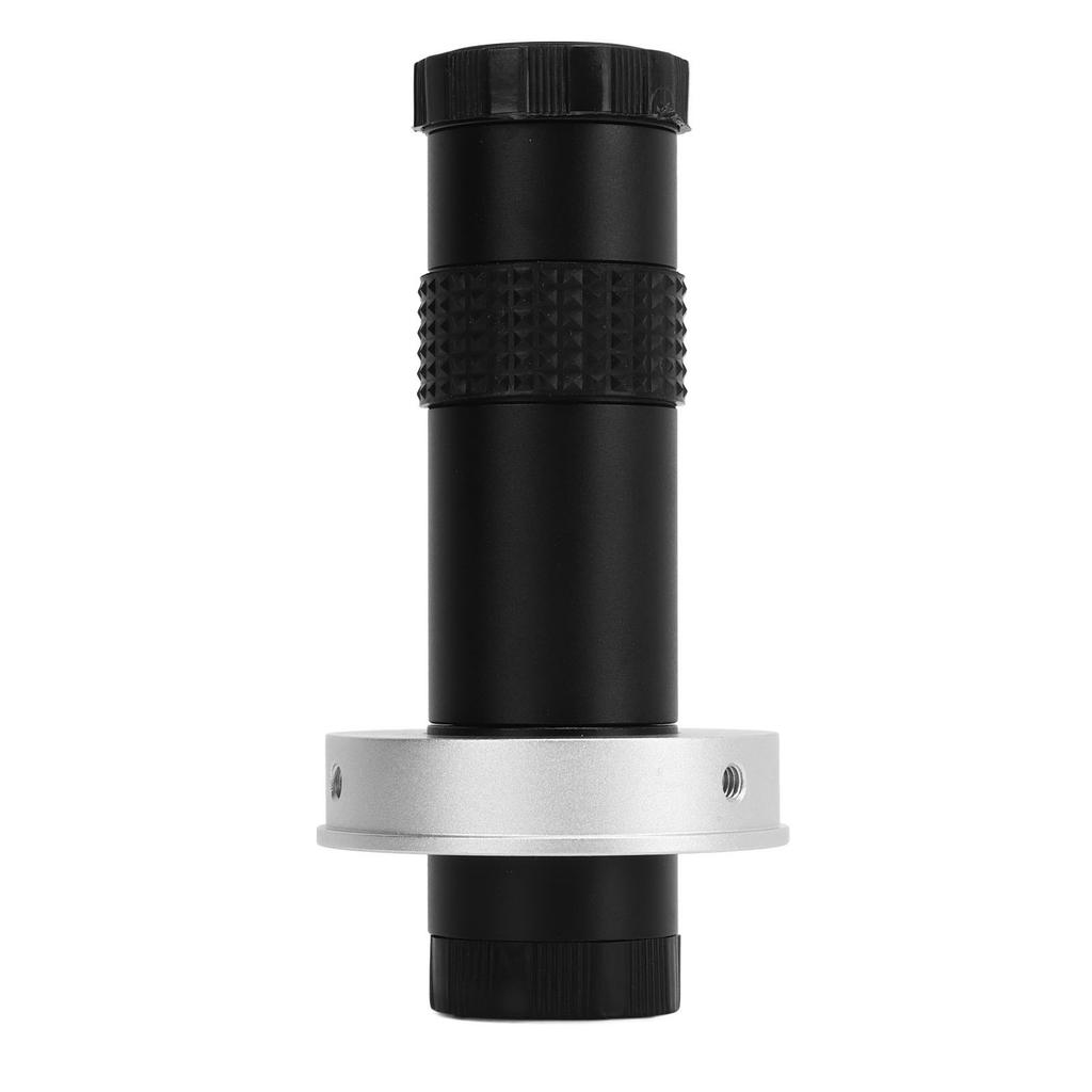 Industrial Microscope Kit Set Electronic Lens Holder 130X Monocular HD Imaging with C Interface