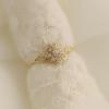Yun Miao Elegant Snowflake Zircon Ring