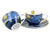 Zestaw 2 Filiżanek Espresso Van Gogh