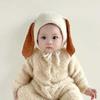 Cute Baby Rabbit Hat Long Ears Infant Soft Plush Warmer Cap Autumn Winter Kids Toddler Beanie Earflap Hats