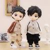 OB11 Baby Clothes Baseball Uniform Letter Overalls Suit Coat Fashion Pants For Obitsu11 Molly YMY Body 1/12 BJD Doll
