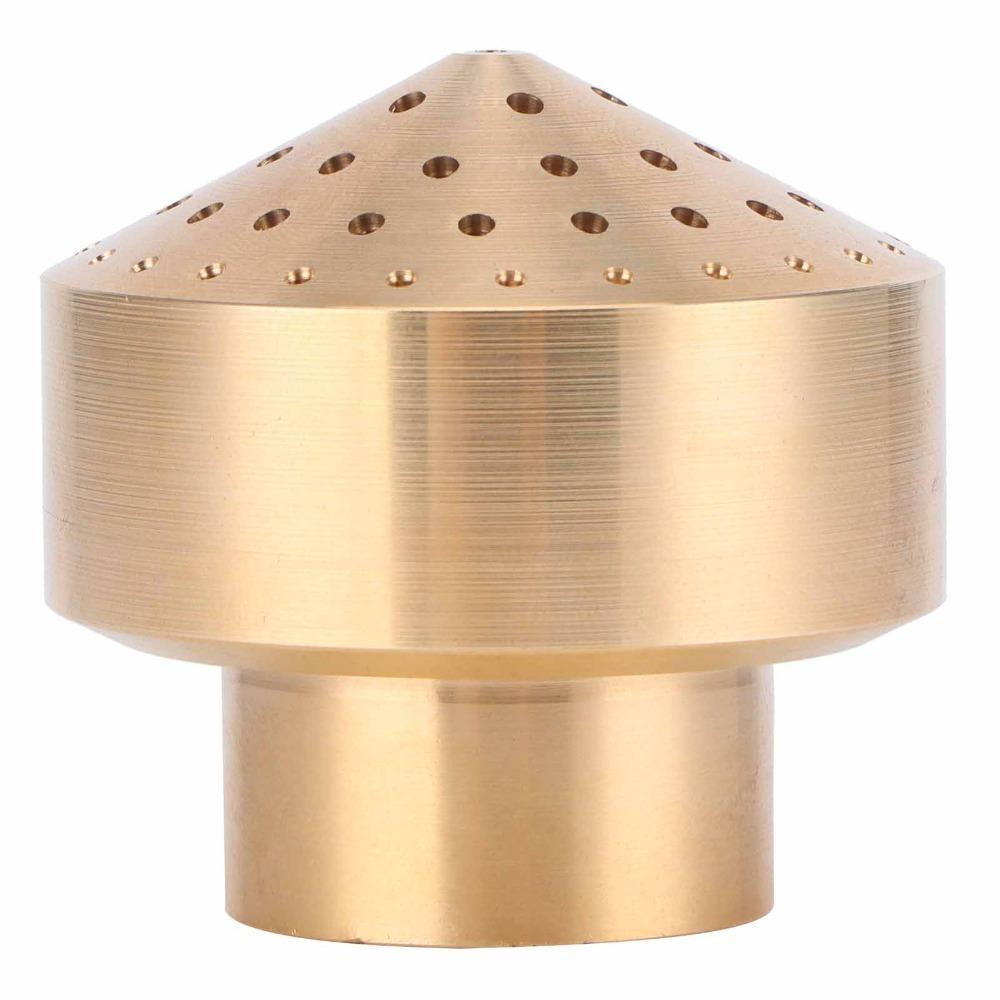 Brass Brass Fountain Nozzle Multi Hole Mushroom Fountain Sprinkler G1/2 Inch DN15 G3/4 Inch DN20 Pond Fountain Nozzle
