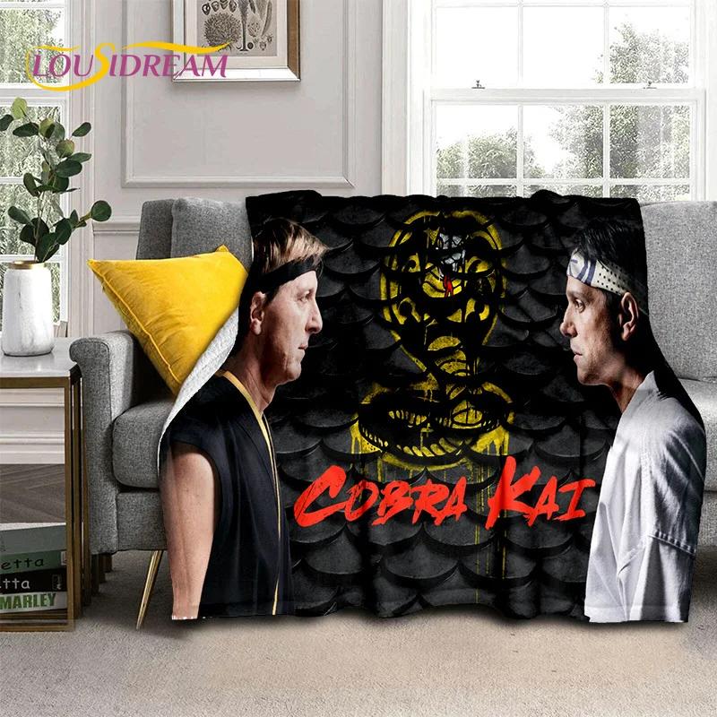 Classics TV Cobra Kai Amanda Karate Blanket,Soft Throw Blanket for Home Bedroom Bed Sofa Picnic Travel Office Cover Blanket Kids