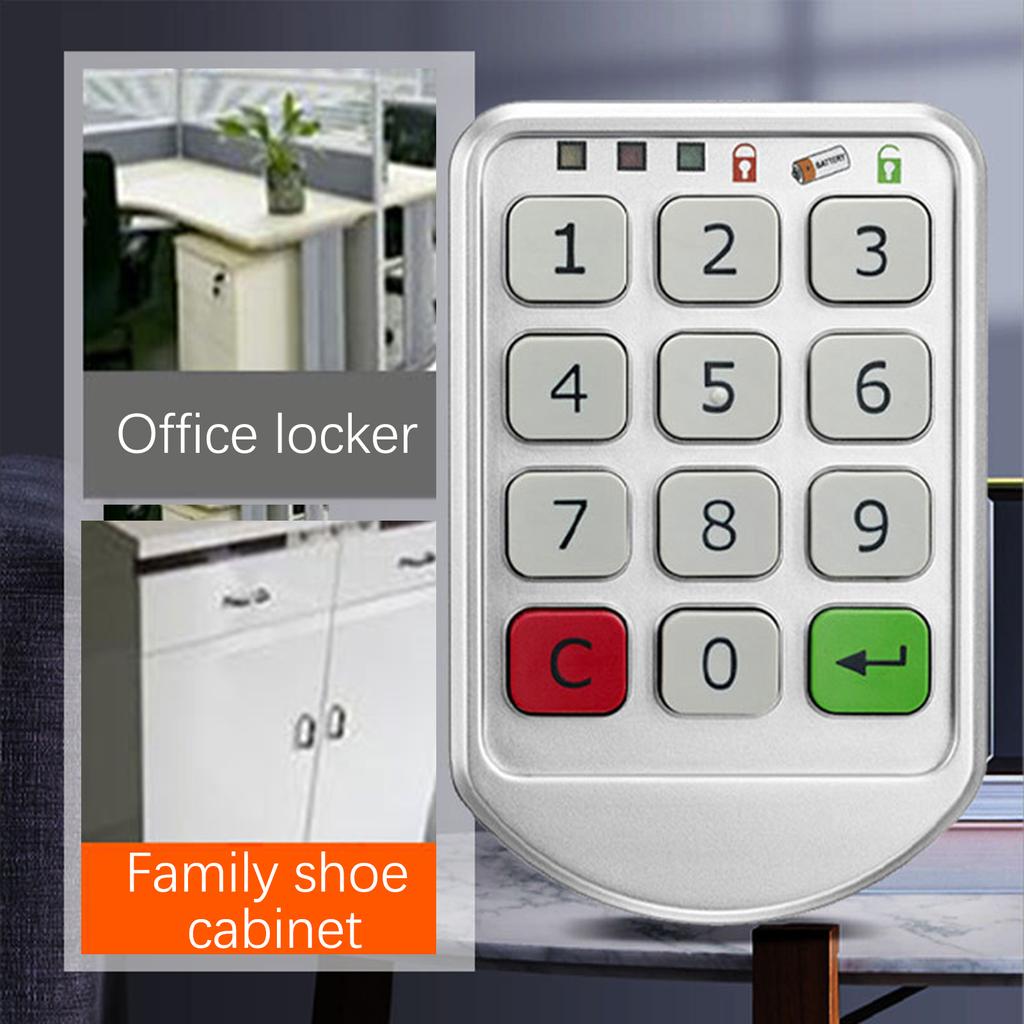 Intelligent Cabinet Lock Dual Modes Keyless Cabinet Locks For Drawer Cabinets