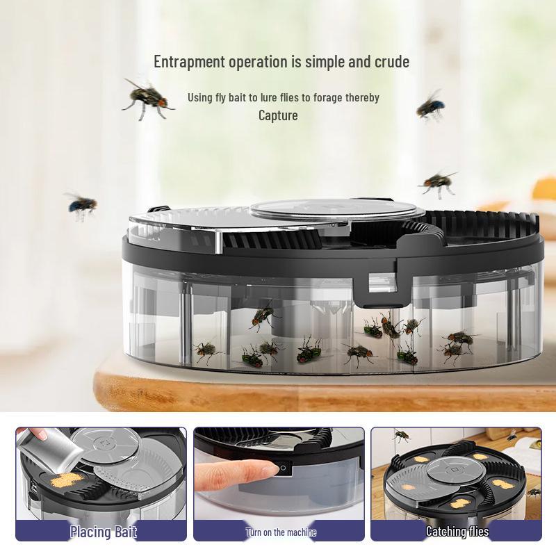 Automatic Fly and Mosquito Trap for Home and Restaurant Use
