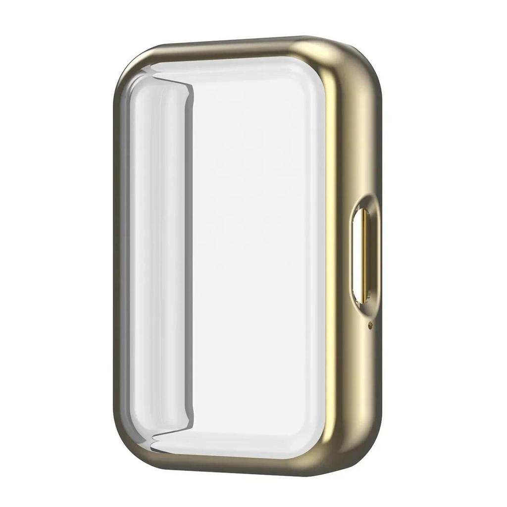 Plating Case For Samsung Galaxy Fit 3 Samrt Watch Full Coverage Screen Protector TPU Protective Cover For Samsung Galaxy Fit 3