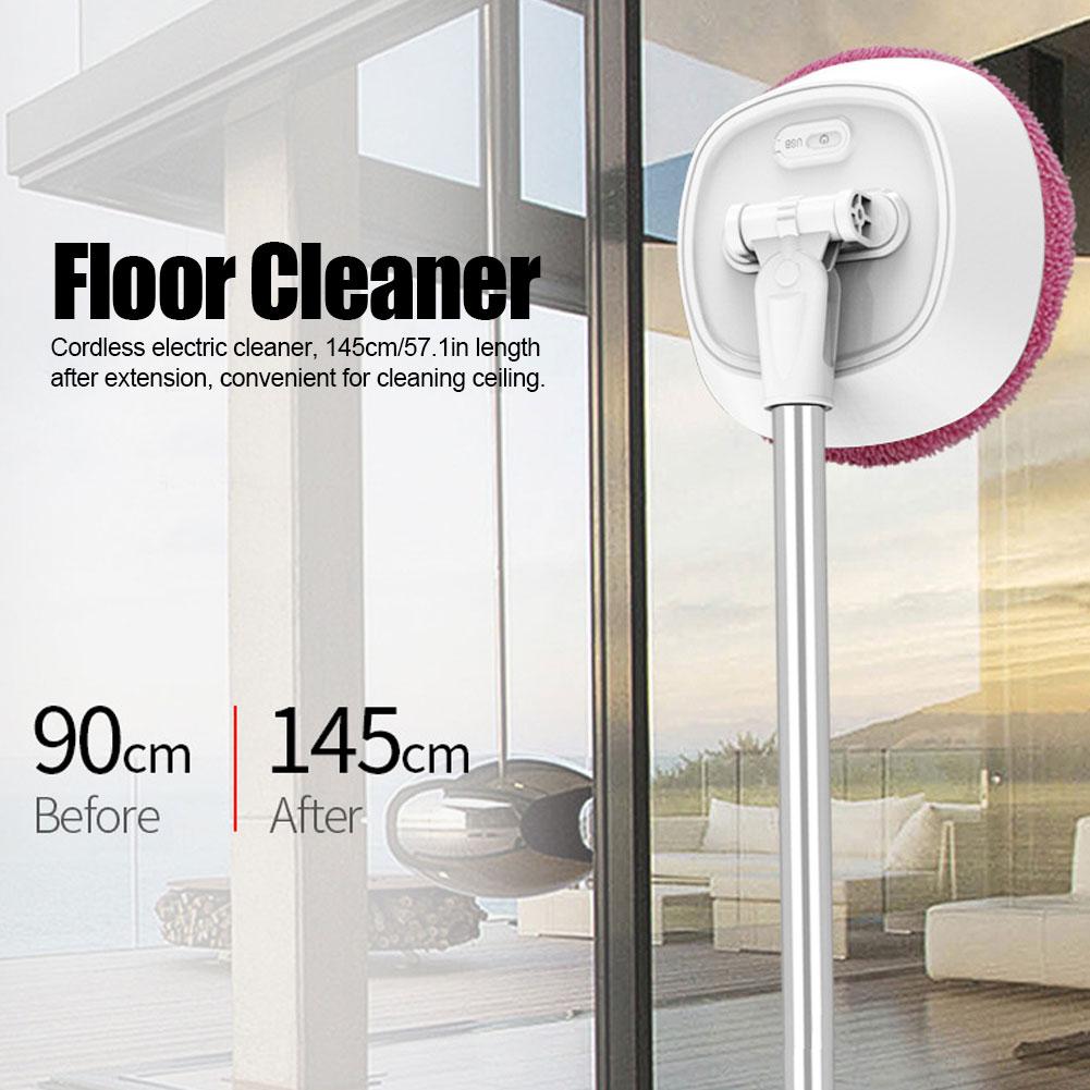 Cordless Rotation Electric Cleaner Window Ceiling Wiping Floor Mopping Cleaning Tool