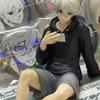 Nagi Seishiro Anime Figure - Sitting Pose Action Figurine Cute Collection Decoration Model Doll for Anime Gifts