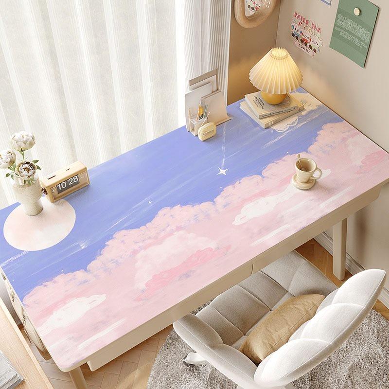 

1pcs Ins Wind Dopamine Office Learning Desk Mat Waterproof Writing Special Desktop Protection Pad Bedroom Computer Tablecloth Small