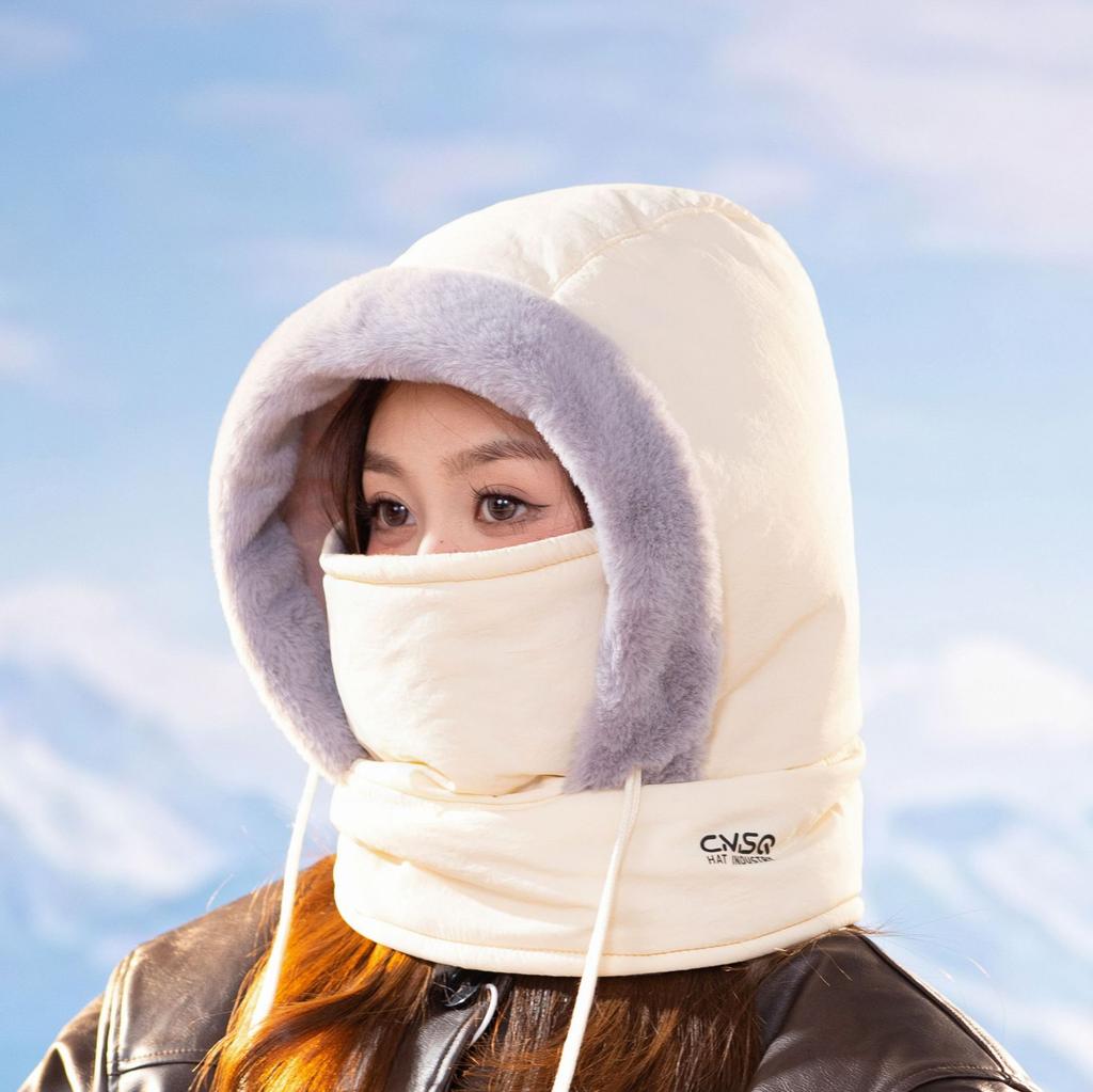 Ear Protectors Men's Fleece Warm Outdoor Ski Caps Women's Riding Windproof Snow Hat Trend