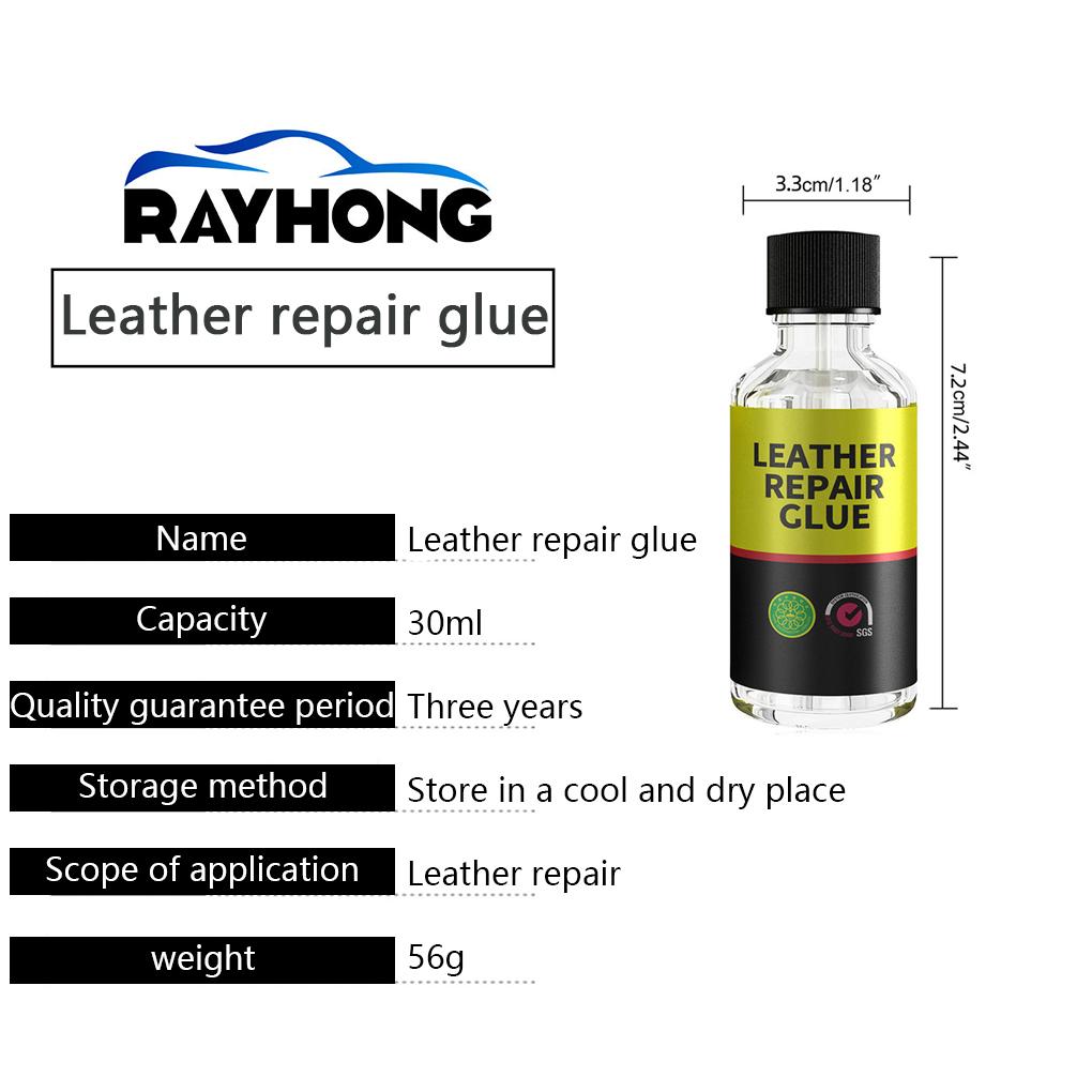 Płynny klej do naprawy skóry Profesjonalny środek do pielęgnacji samochodów Sofa Żelowe narzędzie Salon Rysa Pęknięcie Akcesorium samochodowe