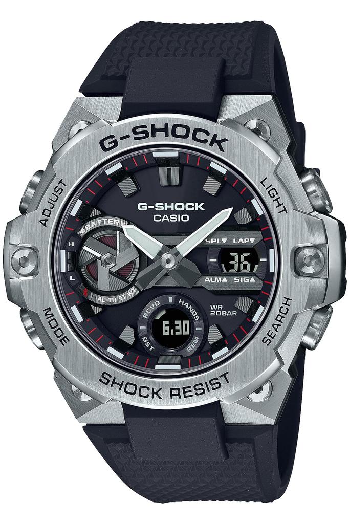 Casio Smartphone Link Carbon Core Guard Watch Black G-Shock G-STEEL GST-B400-1AJF Men's