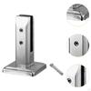 Morsetto in vetro per recinzione piscina, Spigot professionale premium Spessore 10-13 mm Balconi,