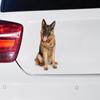 A0599# Vinyl Decal German Shepherd Dog Bil klistremerke Vanntett tilbehør