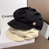 Autumn Winter Felt Beret Hats Women  French Painter Hat Girls Trendy Solid Color Berets Ladies Multicolored Flat Cap