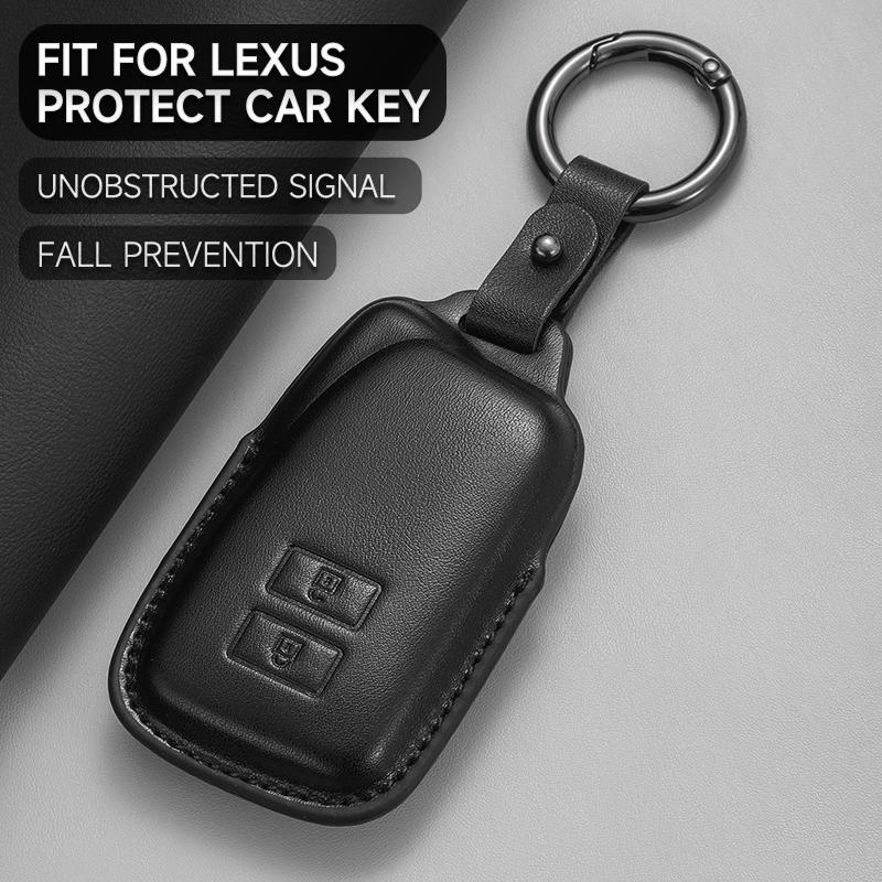 Coque de Protection en Cuir pour Clé de Voiture pour Lexus RX350 NX300 Es300h Rx450h GS300 GX470 IS250 ES350 LX570 GX460 Nx300h Is300