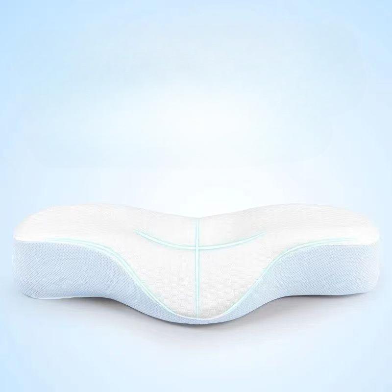 Memory Foam Cervical Vertebra Pillow, Adult Massage Wave Cervical Vertebra Special Pillow, Home Single Student Pillow Pillow Core