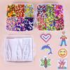 5mm Hama Bead Multi-layer Set with 3D Cartoon Puzzle Puzzle for Adult and Children's Toys, Perfect Gift Beads Set
