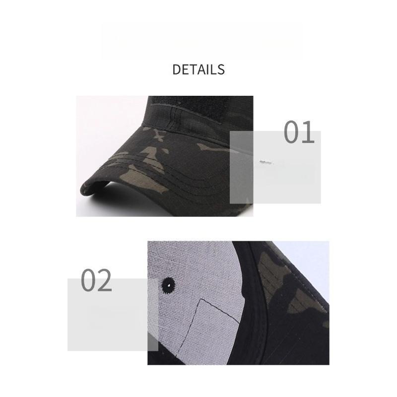 Camouflage baseball cap mask set tactical outdoor hiking, mountain climbing, fishing, sun protection, duckbill cap