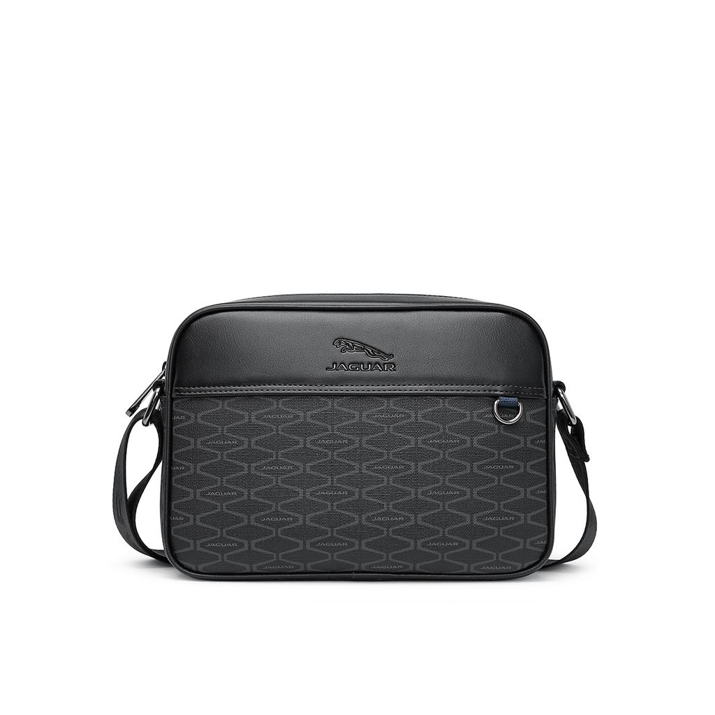 New JAGUAR PVC Shoulder Bag Regular Men's Black JX1250023113