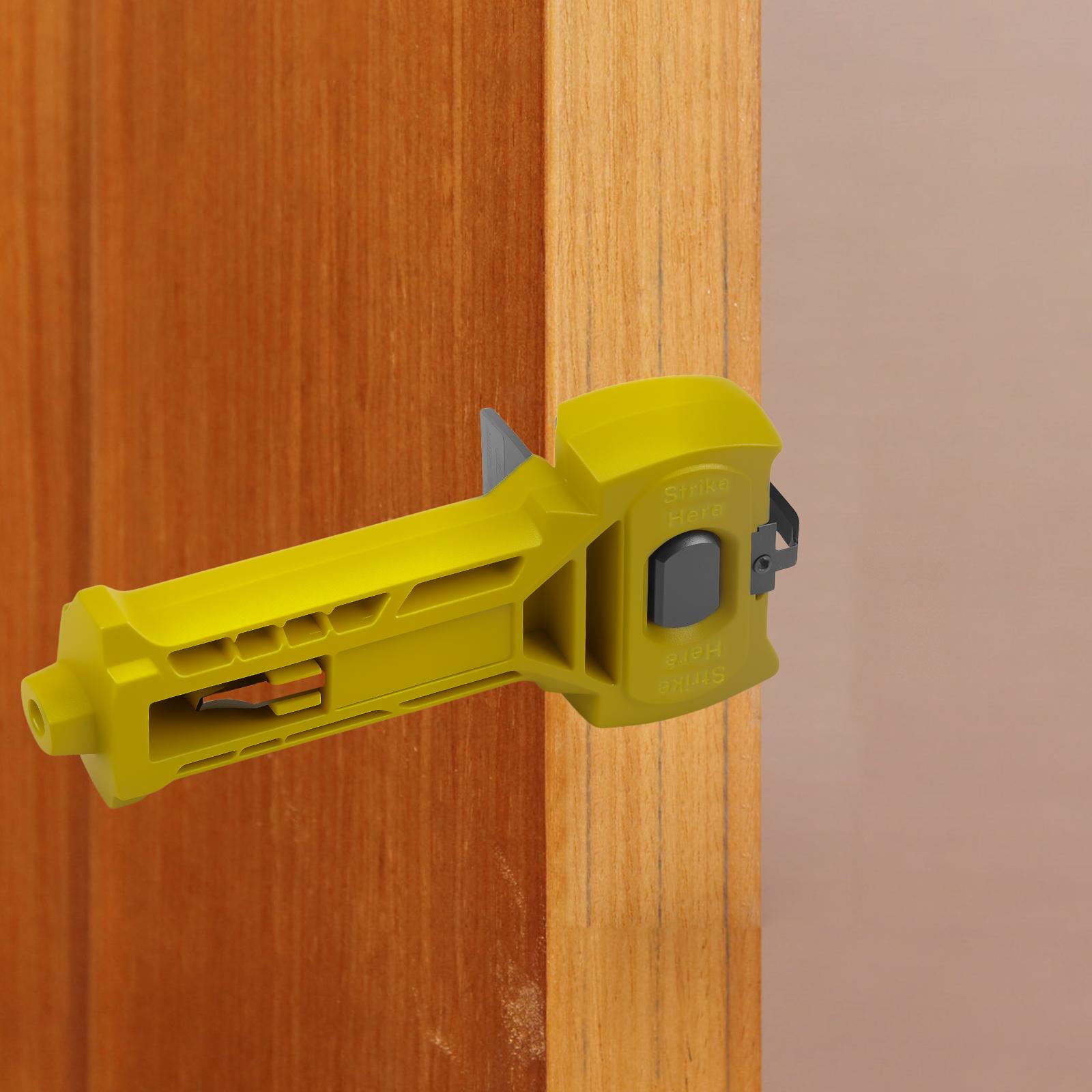 

Upgraded Door Hinge Door Latch Installation Kit Reversible Latch Tenoner with Replaceable Blade for Accurate Chiseling & Scoring
