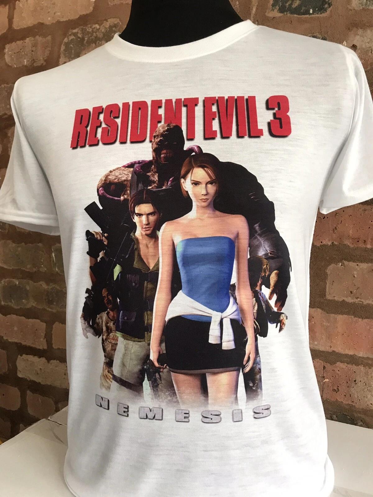 

Resident Evil 3 Nemesis Хлопковая футболка 100% Мужские футболки Топ - Мужские и женские размеры S-XXL - Джилл Карлос 1999 XL