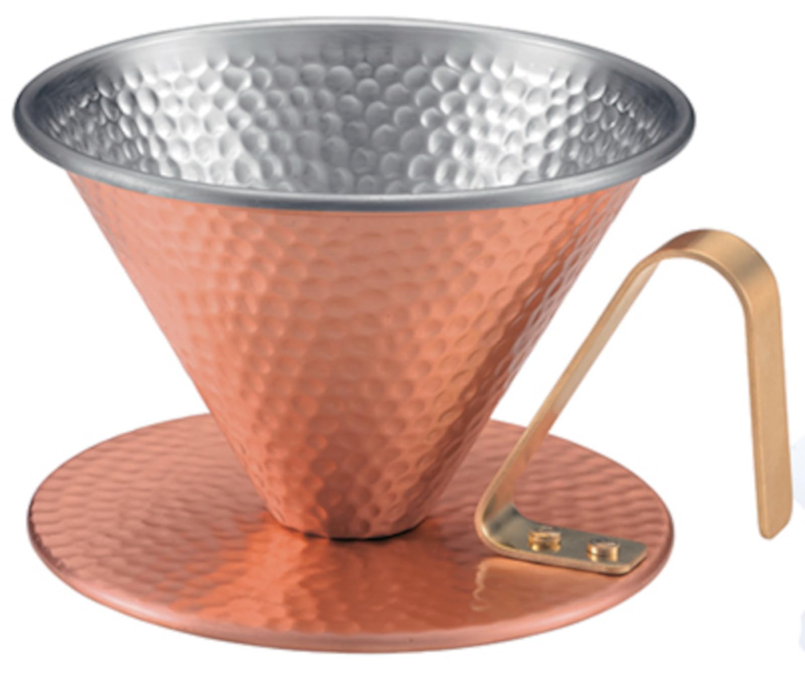 

Tanabe Kinzaku Pure Copper Coffee Dripper, Hammered Finish, 4086