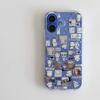 Puppy Illustration Glitter Feather Texture Phone Case for Huawei Honor X5c X9d X7d 400 200 X8b X7a X9a Smart Plus Lite Pro 5G