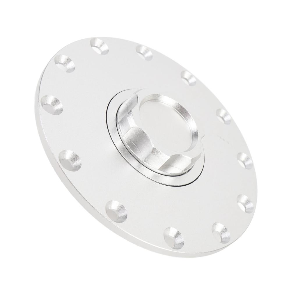 160mm Billet Aluminum Fuel Cell Gas With 12 Hole Cell Bung and Gasket for 12 Screw 5.343 In Screw Holes Fuel Cell