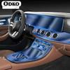 For Mercedes Benz Class-E W213 - Car Interior Center Console Transparent TPU Protective Film Anti-scratch Accessories